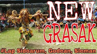 NEW GRASAK Mengguncang  Lapangan Sidoarum, Rampak Buto Gedruk Krincing Terbaru 2019