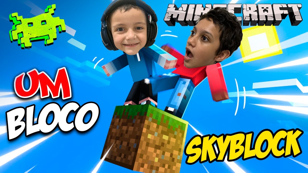 Minecraft SkyBlock em Jogos na Internet