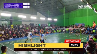 AGRI JUAN DI GEMPUR 2 ALGOJO ❗❗ FINAL AZ ZAHRA CU 1 LAMPUNG