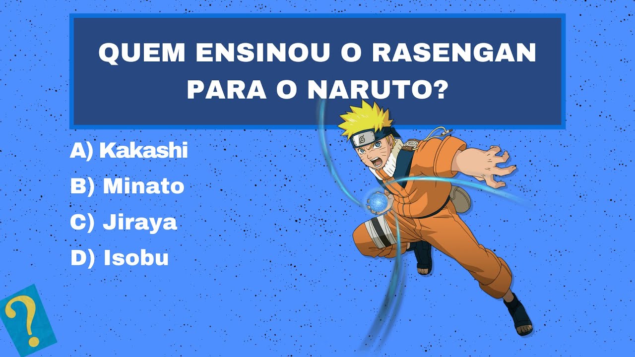 Quiz sobre naruto 50 perguntas