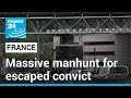 Massive manhunt for escaped convict after french prison officers killed in ambush  france 24