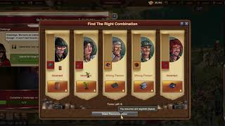 FoE Solving Very Complex Negotiations or Defeating Very Large Armies