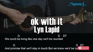Lyn Lapid - ok with it Guitar Chords Lyrics