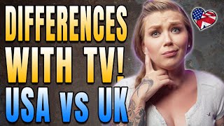 DIFFERENCES BETWEEN UK AND USA TV | BRITISH VS AMERICAN TV | AMANDA RAE