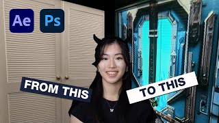 Creating AI Door Effect Using Photoshop & After Effects Full Tutorial | Adobe Creative Cloud