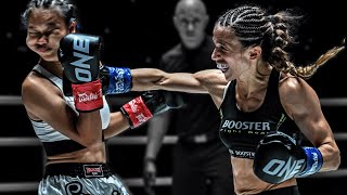 Cristina Morales KEJUTKAN 'Supergirl', Cetak TKO Ronde Pertama! | ONE Fight Night 16