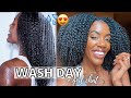 FULL WASH DAY ROUTINE💦 FOR HYDRATION! + Girl Chat and SELF CARE ROUTINE | w/ My Black Is Beautiful