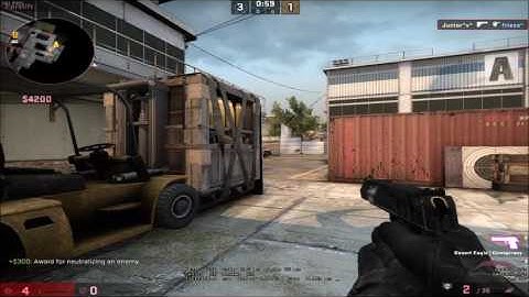 ESEA.net COTW: 4hp 1v4 all deag hs