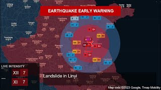 M 8.5 Shandong Earthquake (25/7/1668)