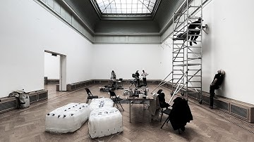 Zimoun : Installing at Rewire / Proximity Music, Den Haag, NL, 2025