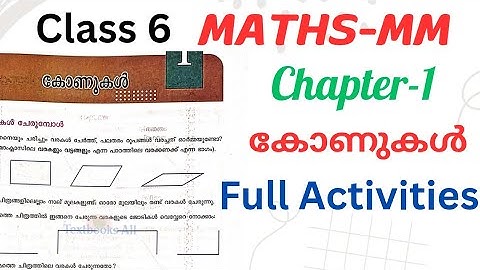 Class 6 maths MM chapter 1 Angles explanation and activities| #class6 #class6maths #angles #std6