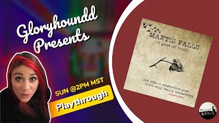 Mantis Falls playthrough!
