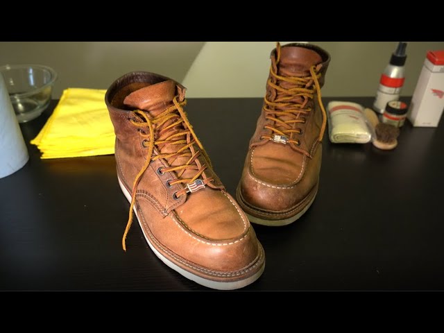 Lacing Up My Red Wing Boots - 8138 Mocs (the right way) 