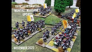 Yarkshire Gamers Monthly Wargames Update - November 2023
