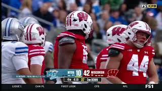 Wisconsin Football Highlights Vs Middle Tennessee 090625