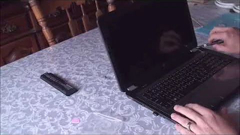 Laptop screen replacement / How to replace laptop screen [HP Pavilion G7]
