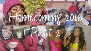 COLLEGE VLOG #2 | HOMECOMING 2018 (PART 2)