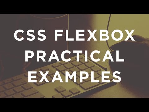 CSS FlexBox Practical Examples (Rebuilding Dribbble.com Using FlexBox)