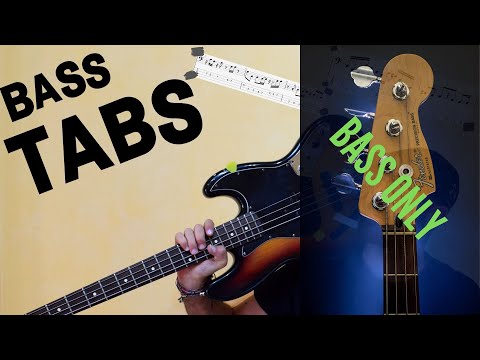 the-beatles--help-bass-only-+-play-along-tab-+-score