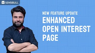 Enhanced Open Interest Page - New Updates & Changes | Sensibull Demo Video by Be Sensibull 14,989 views 2 months ago 10 minutes, 10 seconds