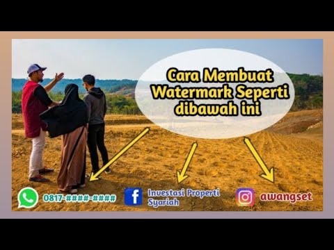 Video: Cara Memasang Tanda Hak Cipta Pada Foto Anda