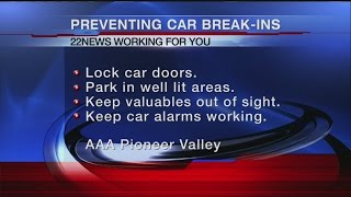 Tips to prevent car break-ins