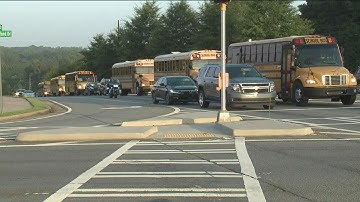 Hundreds of Cherokee County students head back to class on temporary hybrid schedule