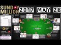 Sunday million 2017 may 28 cards up  final table replay