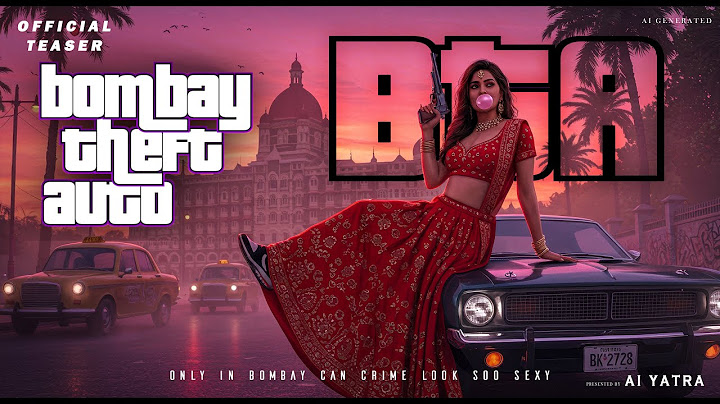 BTA: Bombay Theft Auto – Official Cinematic AI Trailer | GTA 6 Mumbai Style | Rockstar India Concept