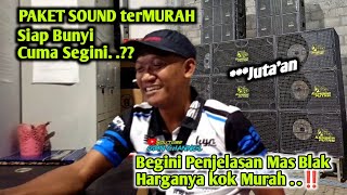 Jualan Apa Sodakahpaket Sound Murah Cuma Segini Sudah Dapat Satu Setblack Ban Spek Bakolan