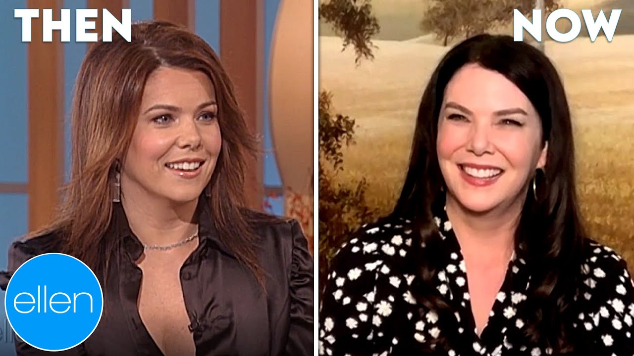 Then And Now Lauren Graham s First Last Appearances On The Ellen 