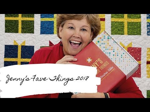 Jenny’s Favorite Things 2018 Sneak Peek