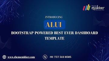 ALUI Dashboard Template - Ultimate Bootstrap-Powered Solution by Thememakker