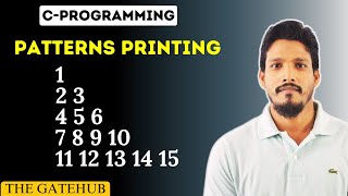 Pattern in C || Part-3 || Number Pattern in C || C Programming