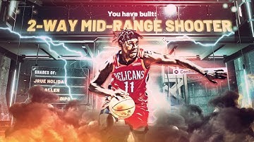 Best 2-Way Mid-Range Shooter build ! NBA2k21 How to make a 2-way Mid-Range Shooter