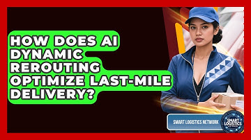How Does AI Dynamic Rerouting Optimize Last-mile Delivery? - Smart Logistics Network