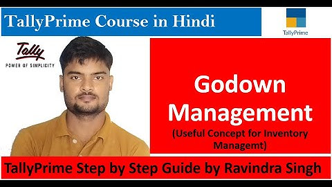 Godown Management in Tally Prime in Hindi