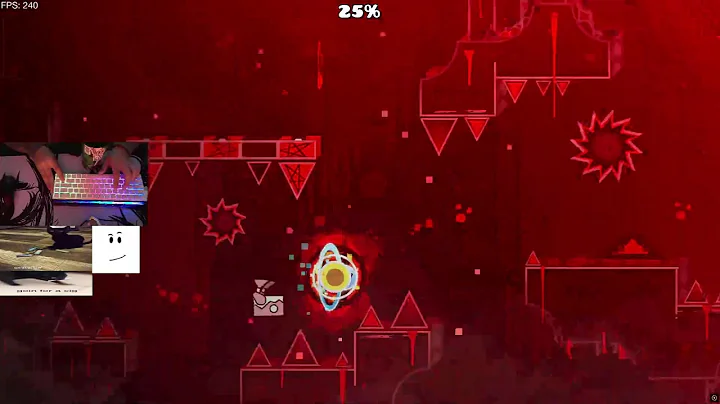 Beating my First Extreme Demon Stop Breathing (best 61%) Go at 75%