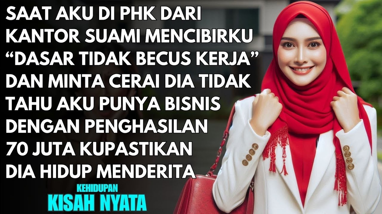 SUAMI MENCIBIRKU SAAT AKU DI PHK DAN MINTA CERAI - KUBUAT DIA MENYESAL KARENA KENYATAAN SEBENARNYA..