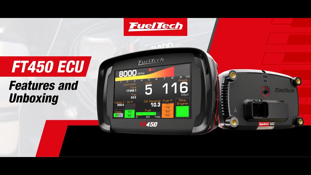 FuelTech FT450 ECU with EFI and Touchscreen Dash Display 