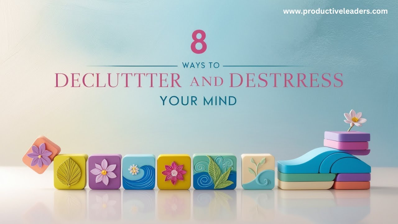 8 Ways to Declutter and Destress Your Mind - YouTube