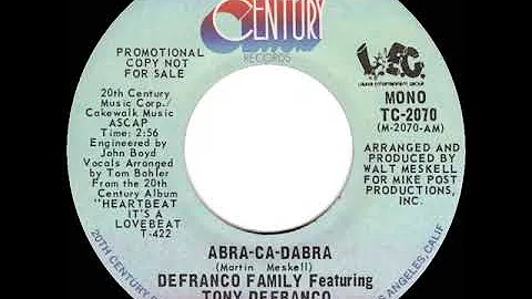 1974 DeFranco Family - Abra-Ca-Dabra (mono radio promo 45)