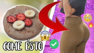 COME ÉSTO Y AUMENTA TUS GLÚTEOS! | Danielalala