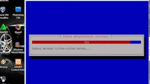 Tutorial Debian 5 via  VirtualBOX UK SMK N 1 Nisam 2014