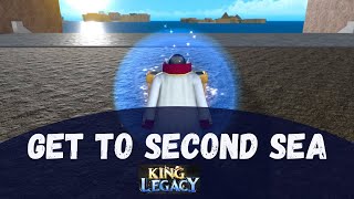 How to Get to the Second Sea in King Legacy 