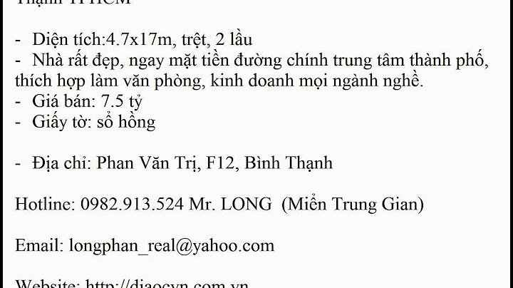 146a phan văn trị phường 12 quận bình thạnh năm 2024