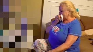 SURPRISING GRANDMOM! THIS MADE HER SO HAPPY!