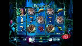 Secrets of the Amazon free spins and BIG WIN screenshot 2