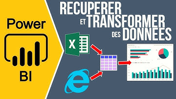 POWER BI - RÉCUPÉRER ET TRANSFORMER DES DONNÉES POUR CRÉER DES GRAPHIQUES DANS POWER VIEW #1