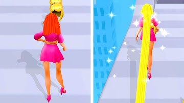 Hair Challenge Gameplay Walkthrough Part 1 (Android, iOS)